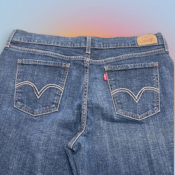 LEVI’S 515 Women’s 16 Boot Cut Blue Jeans - Picture 2 of 3